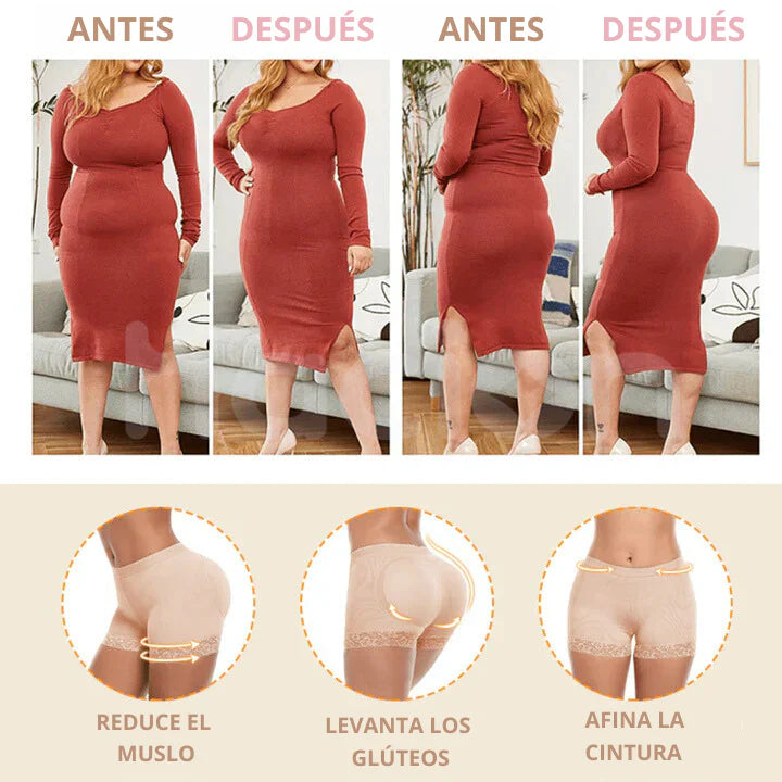 Pantys Moldeadoras Push Up con encaje