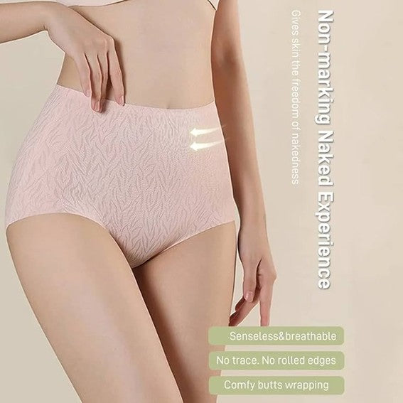 Traceless🌷 control de abdomen con realce de cadera y cintura alta sin costuras